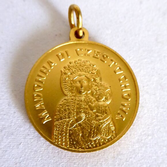 VINTAGE NEW POPE JOHN PAUL II VATICAN HOLY MEDALLION MEDAL CHARM LOT - Picture 5 of 12